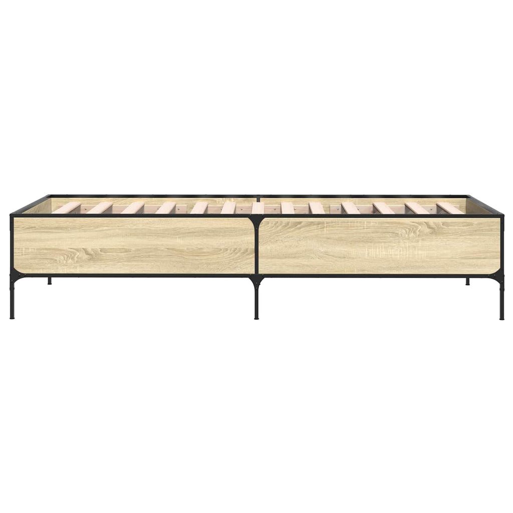 Lovos rėmas Sonoma ąžuolas 80 x 200 cm Apdirbta mediena