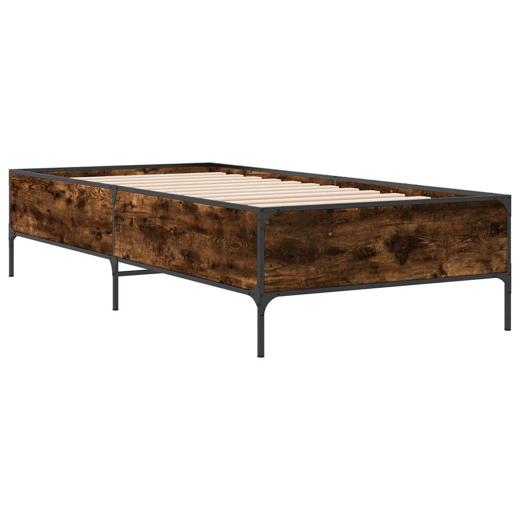 Lovos rėmas Dūminis ąžuolas 80 x 200 cm Apdirbta mediena