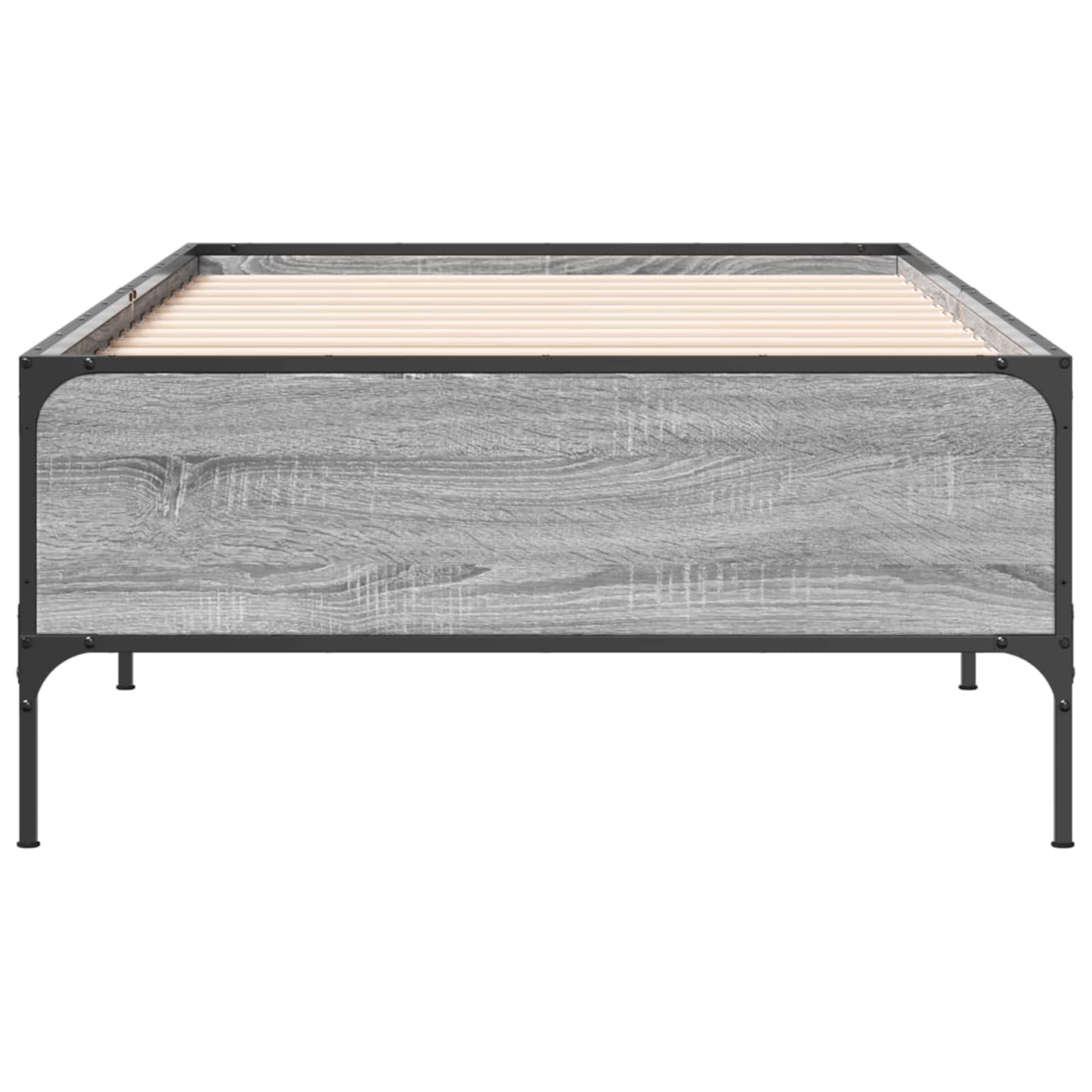 Lovos rėmas Pilka Sonoma 80 x 200 cm Apdirbta mediena