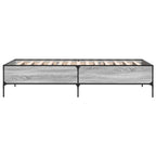 Lovos rėmas Pilka Sonoma 80 x 200 cm Apdirbta mediena