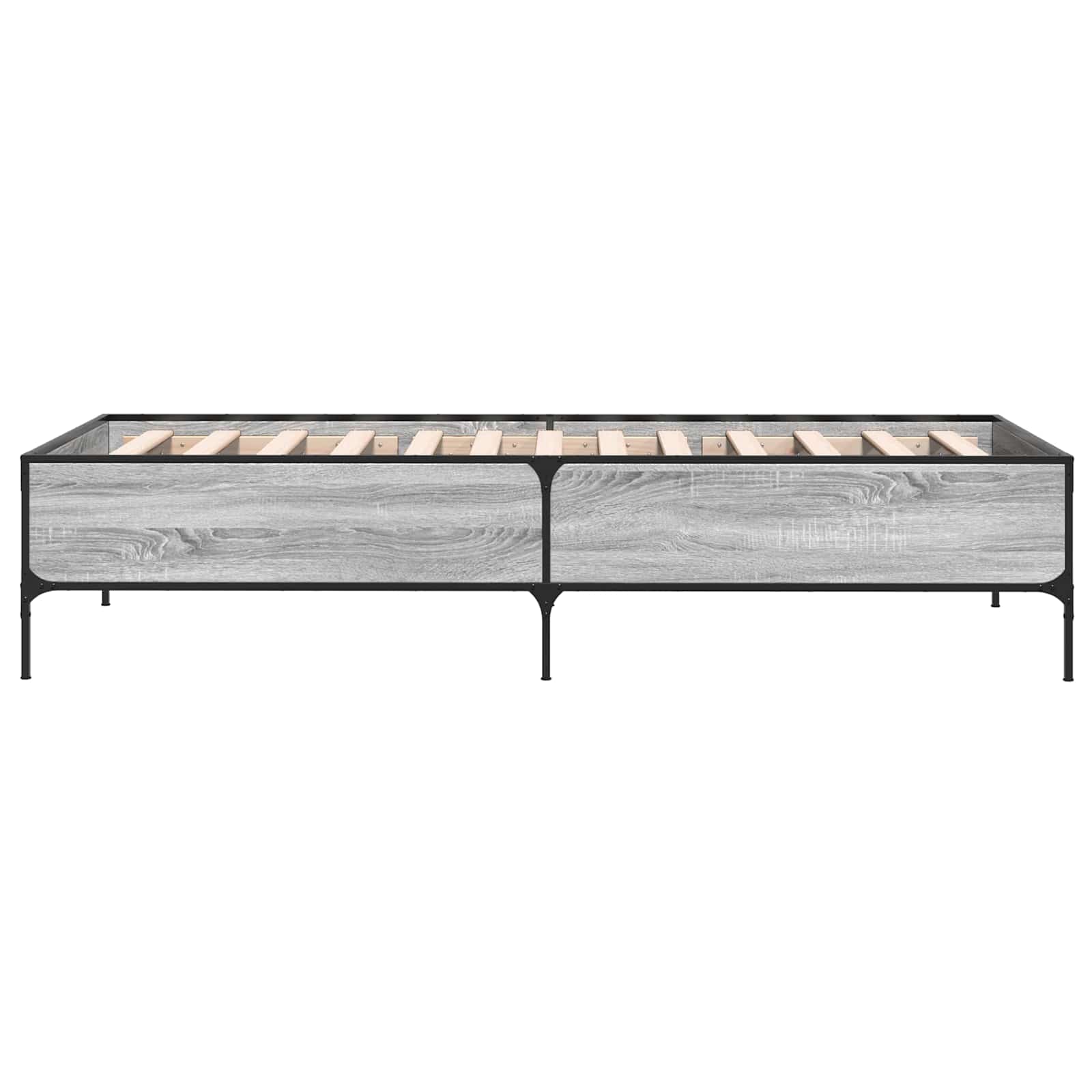 Lovos rėmas Pilka Sonoma 80 x 200 cm Apdirbta mediena