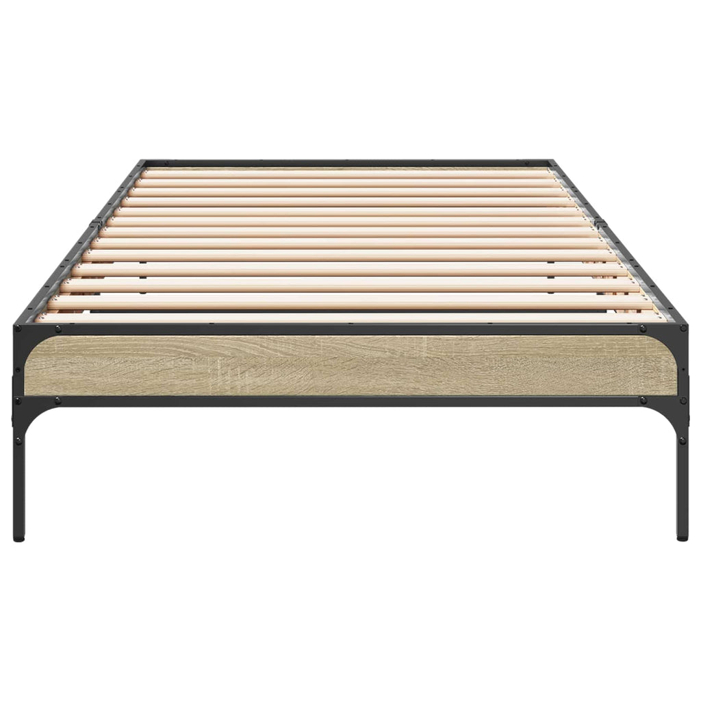 Lovos rėmas Sonoma ąžuolas 80 x 200 cm Apdirbta mediena