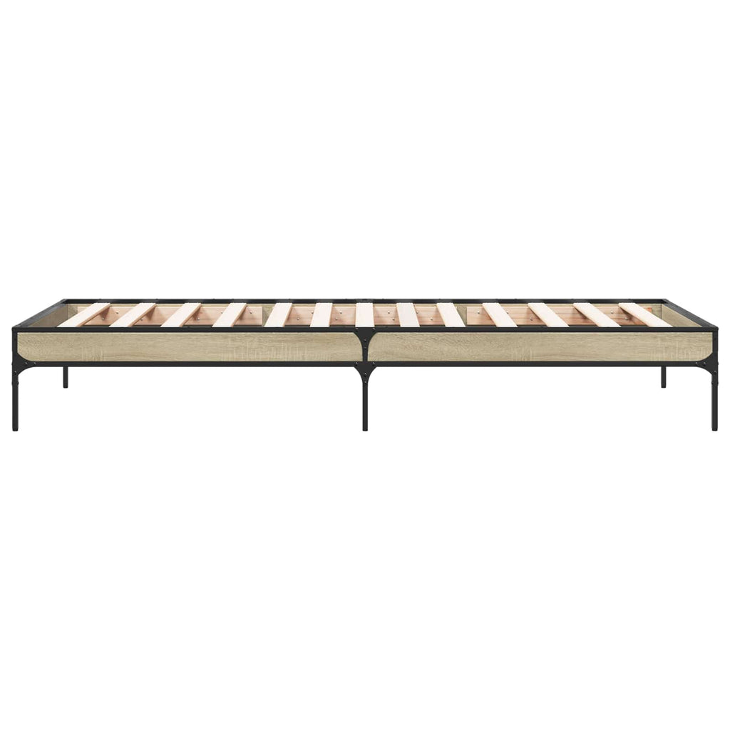 Lovos rėmas Sonoma ąžuolas 80 x 200 cm Apdirbta mediena