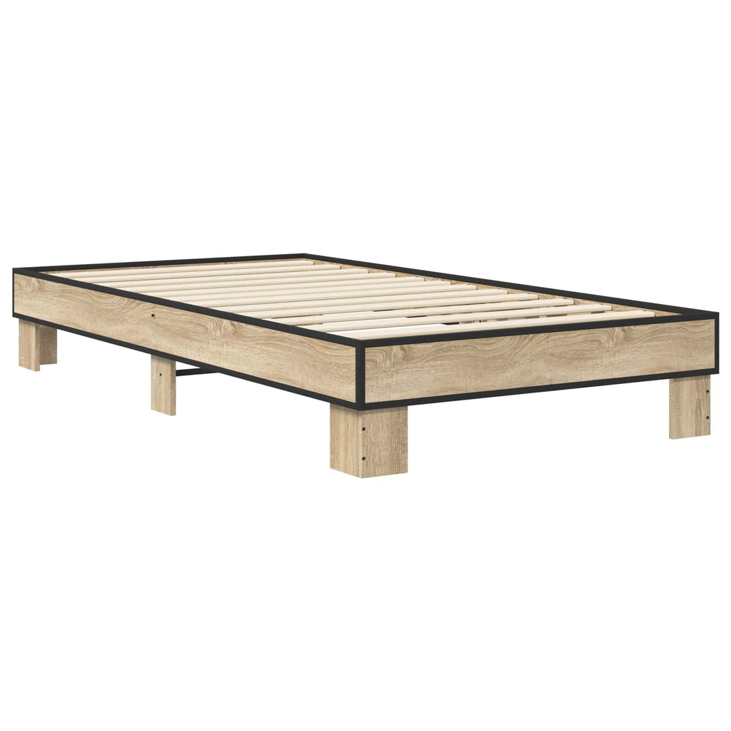 Lovos rėmas Sonoma ąžuolas 80 x 200 cm Apdirbta mediena