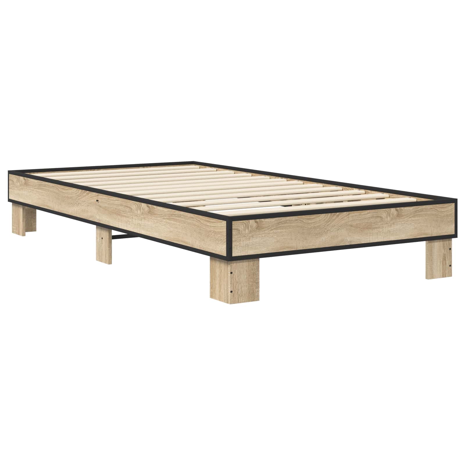 Lovos rėmas Sonoma ąžuolas 80 x 200 cm Apdirbta mediena