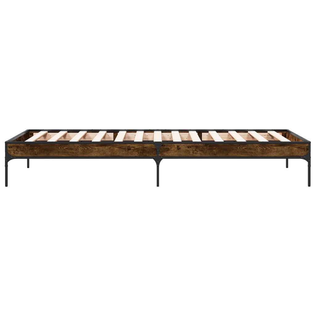 Lovos rėmas Dūminis ąžuolas 80 x 200 cm Apdirbta mediena