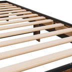 Lovos rėmas Dūminio ąžuolo 80 x 200 cm Apdirbta mediena