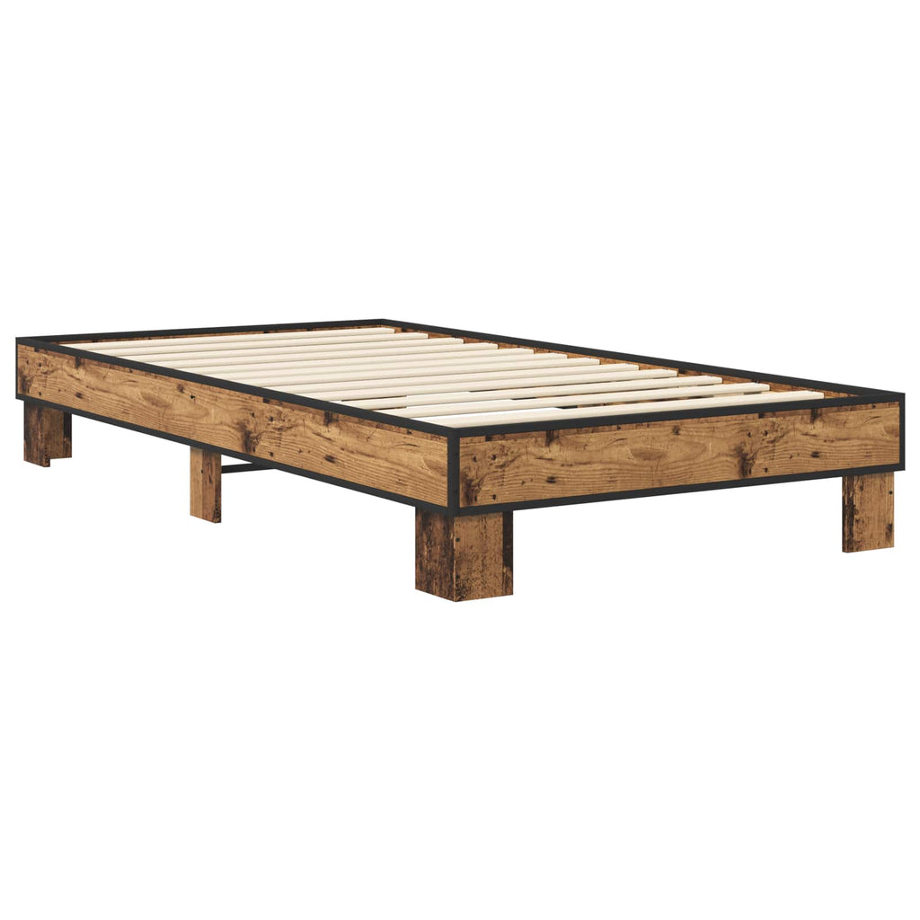 Lovos rėmas Sendintos medienos 80 x 200 cm Apdirbta mediena