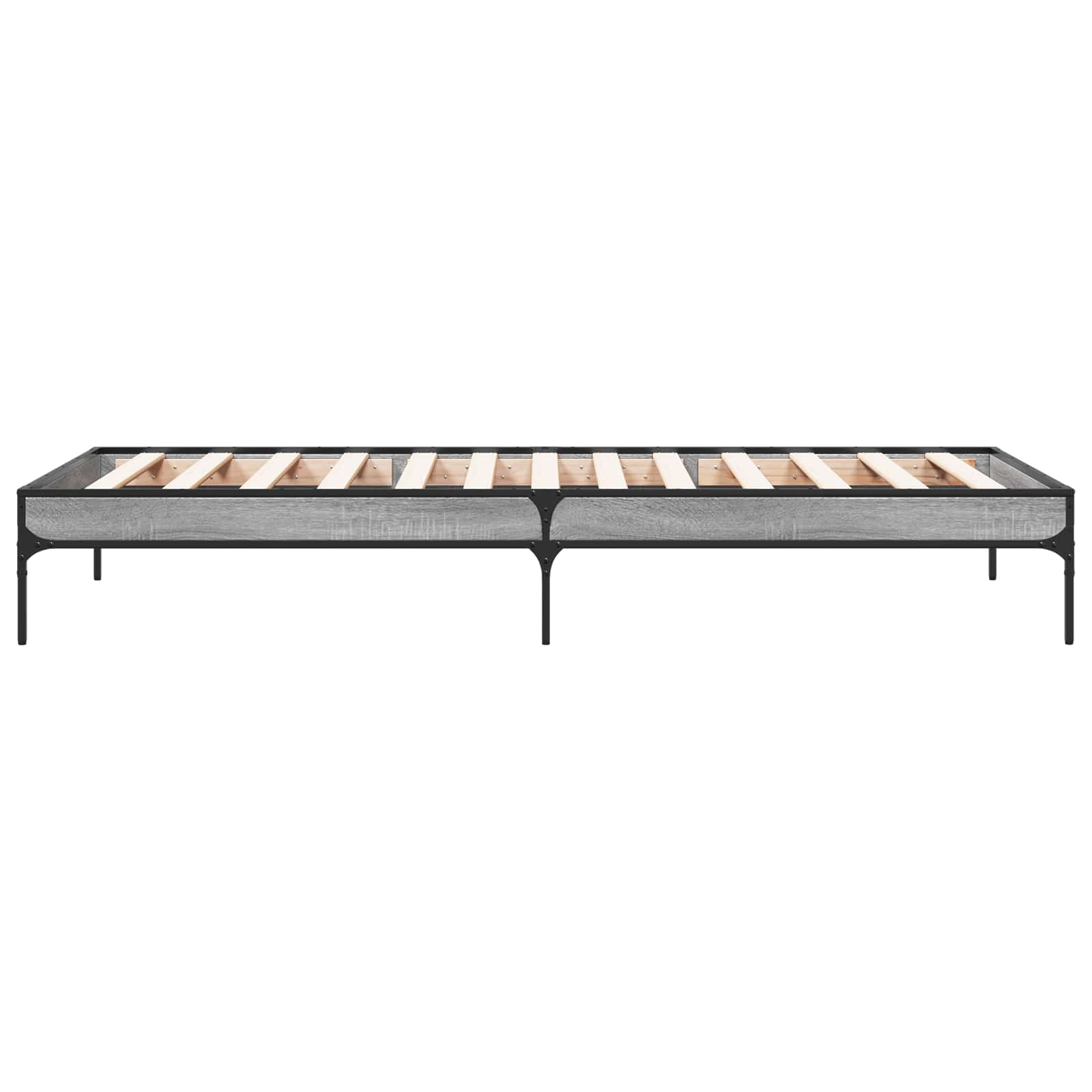 Lovos rėmas Pilka Sonoma 80 x 200 cm Apdirbta mediena