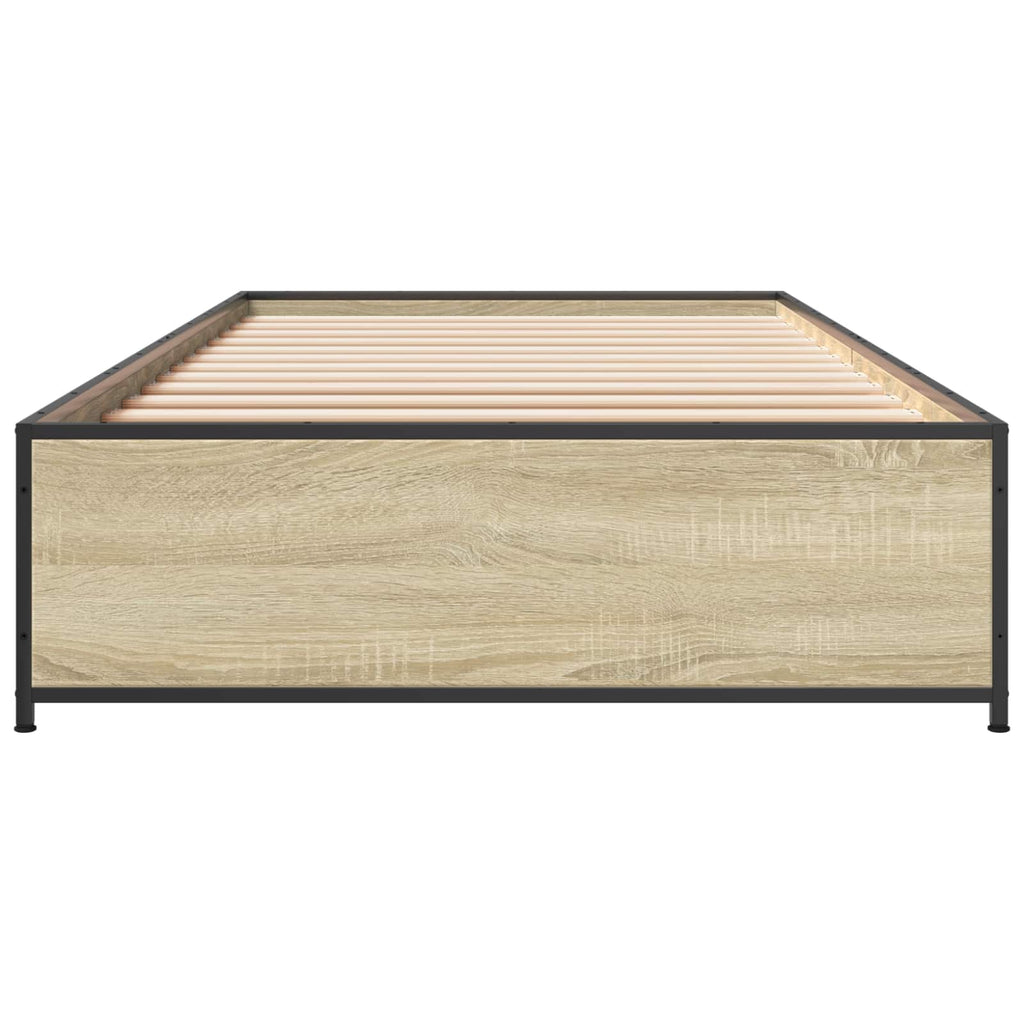 Lovos rėmas Sonoma ąžuolas 80 x 200 cm Apdirbta mediena