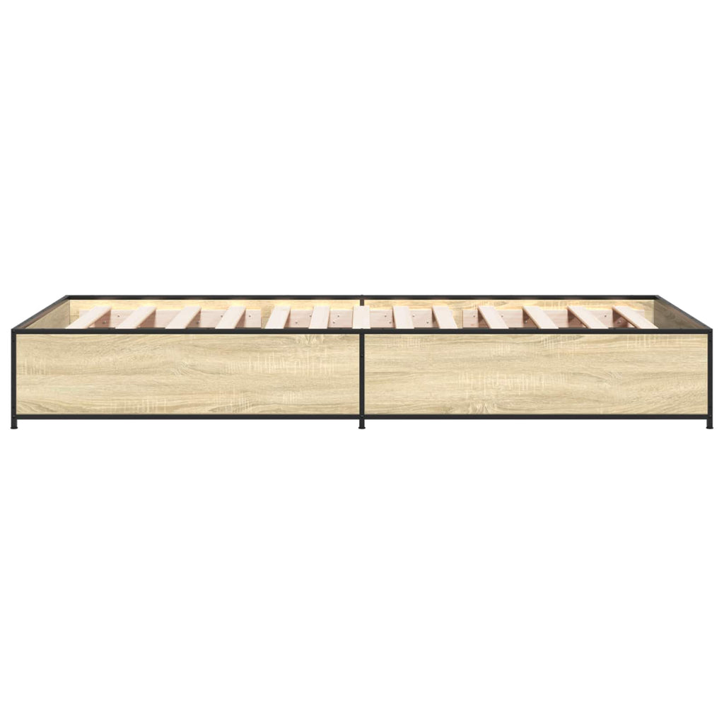 Lovos rėmas Sonoma ąžuolas 80 x 200 cm Apdirbta mediena