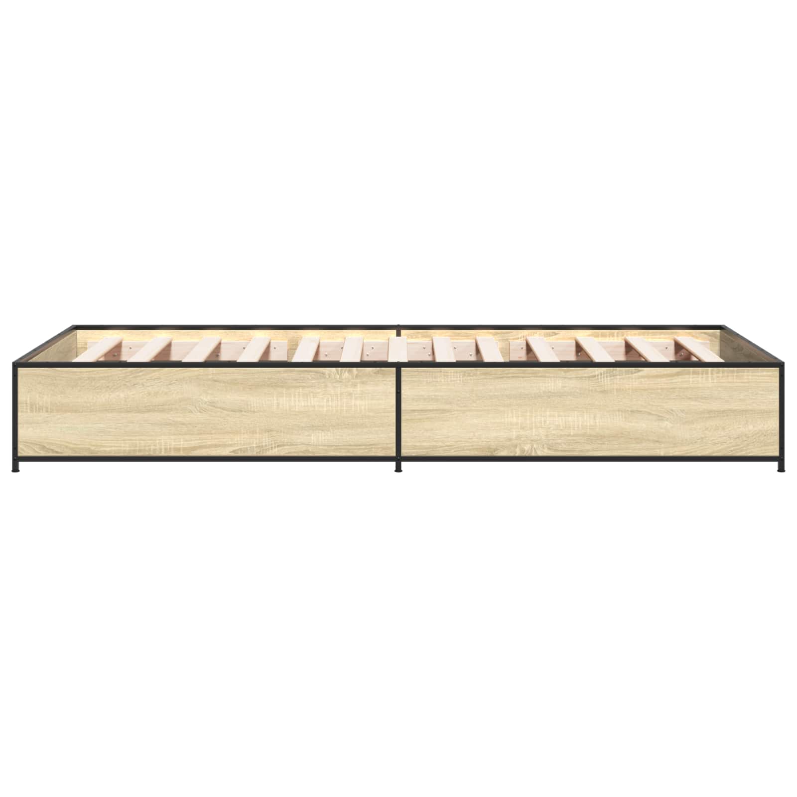 Lovos rėmas Sonoma ąžuolas 80 x 200 cm Apdirbta mediena