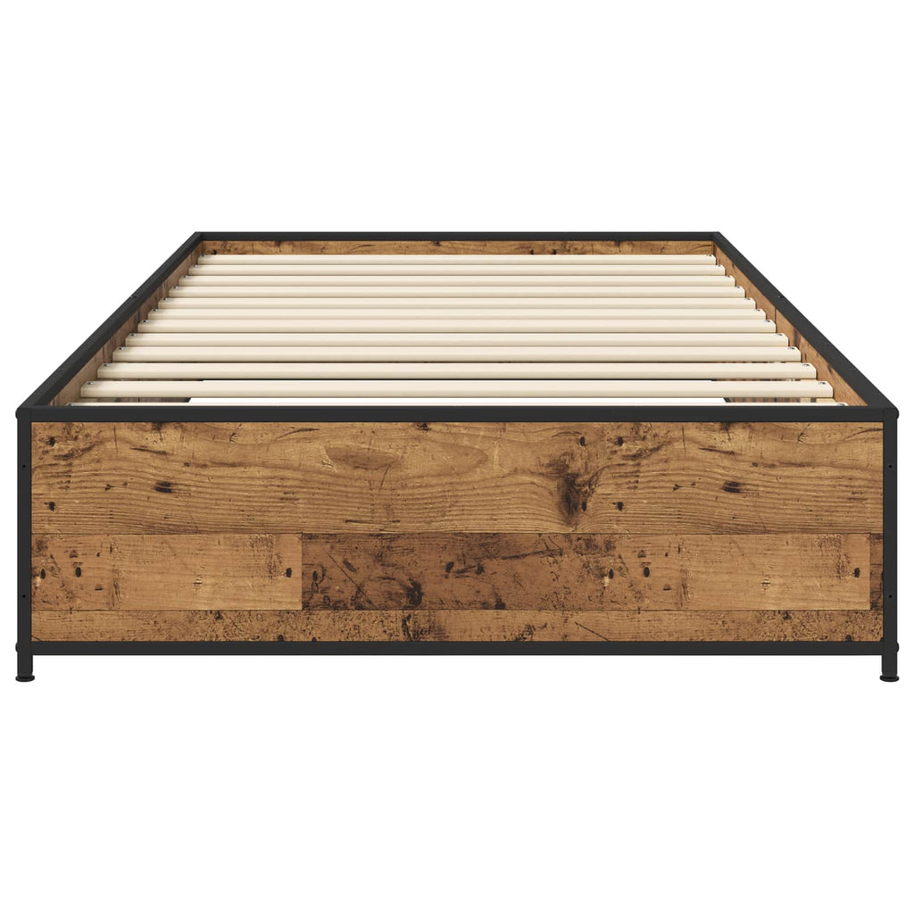 Lovos rėmas Sendintos medienos 80 x 200 cm Apdirbta mediena
