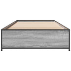 Lovos rėmas Pilka Sonoma 80 x 200 cm Apdirbta mediena