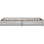 Lovos rėmas Pilka Sonoma 80 x 200 cm Apdirbta mediena