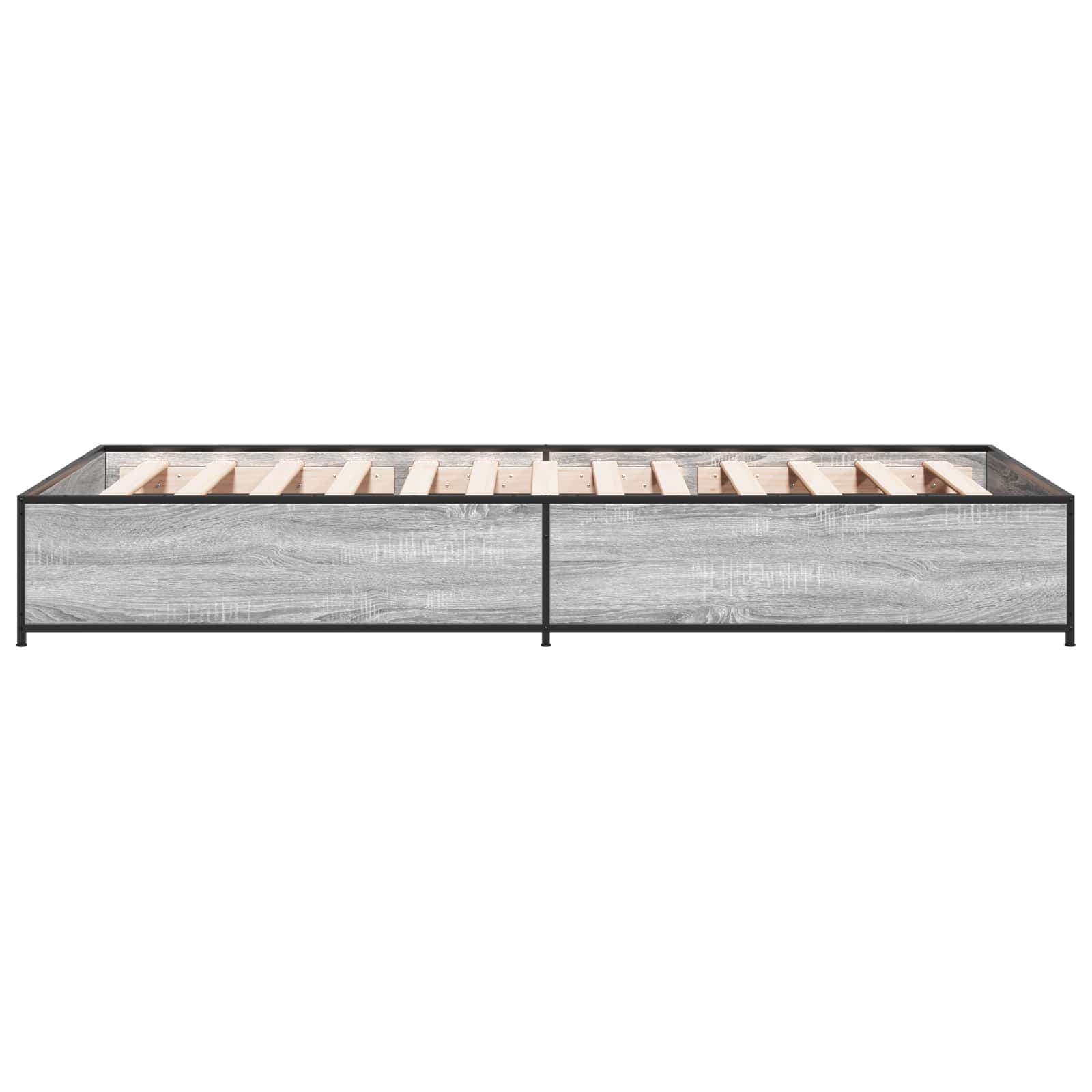 Lovos rėmas Pilka Sonoma 80 x 200 cm Apdirbta mediena