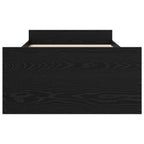 Lovos rėmas su saugojimu su stalčių Juodojo ąžuolo 80 x 200 cm