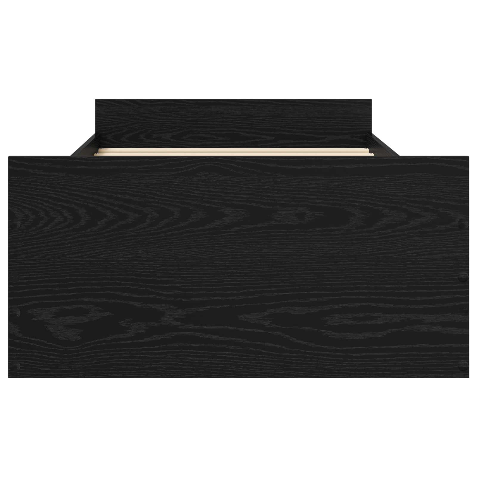 Lovos rėmas su saugojimu su stalčių Juodojo ąžuolo 80 x 200 cm