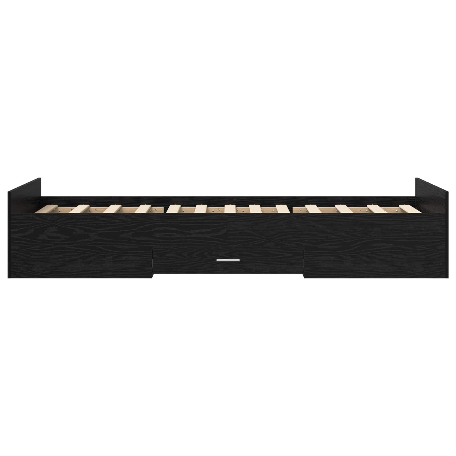 Lovos rėmas su saugojimu su stalčių Juodojo ąžuolo 80 x 200 cm