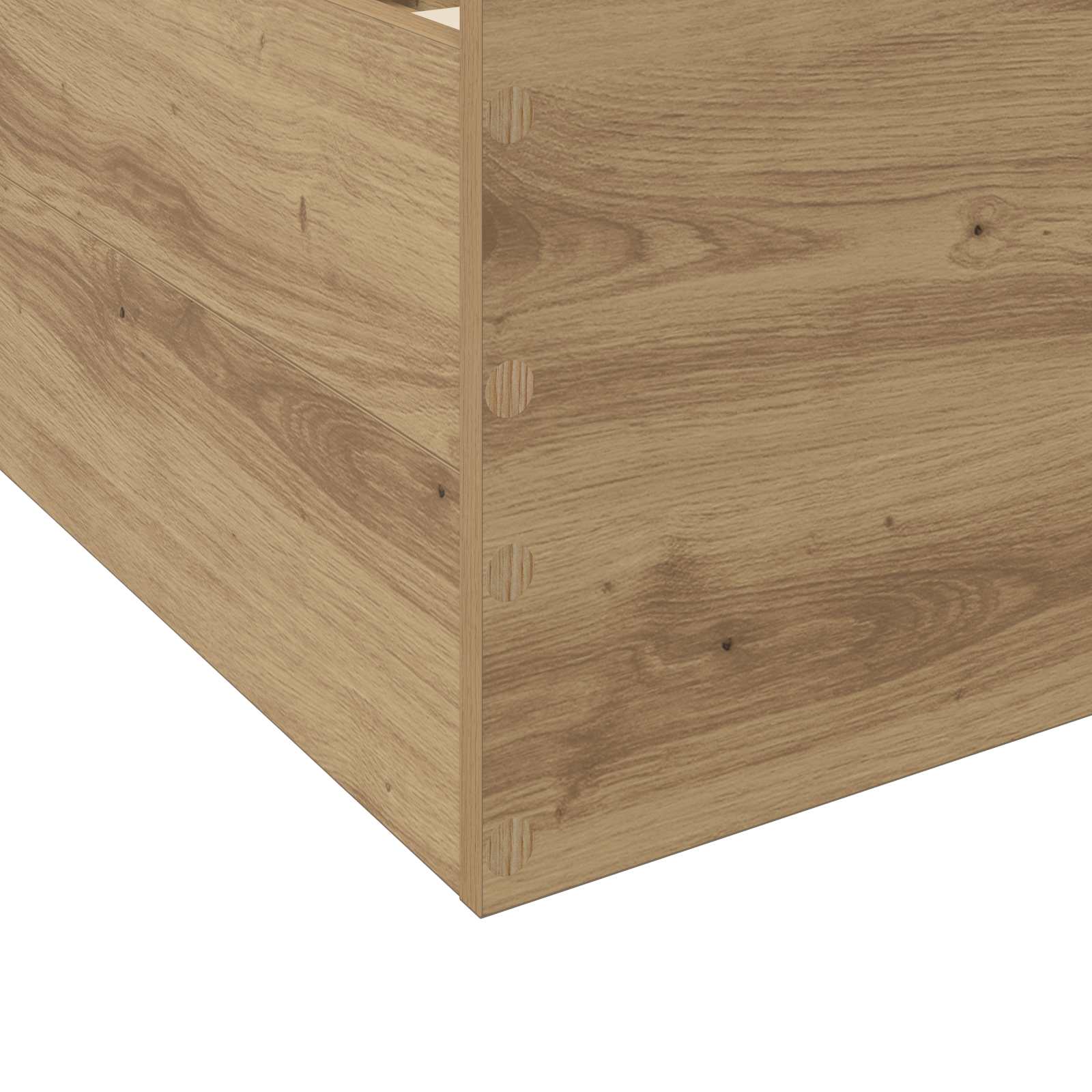 Lovos rėmas su saugojimu su stalčių Artisano ąžuolo 80 x 200 cm