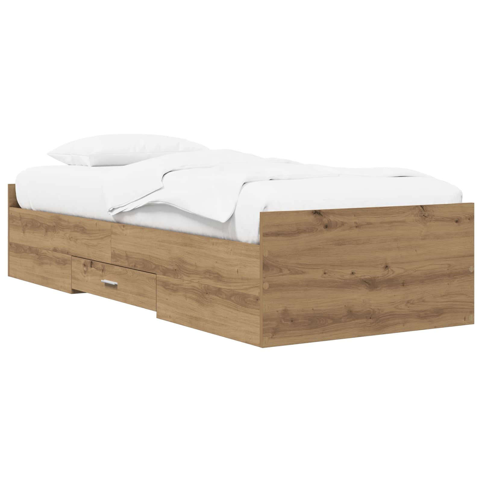 Lovos rėmas su saugojimu su stalčių Artisano ąžuolo 80 x 200 cm