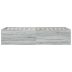 Grindų lovos rėmas Pilka Sonoma 80 x 200 cm Apdirbta mediena