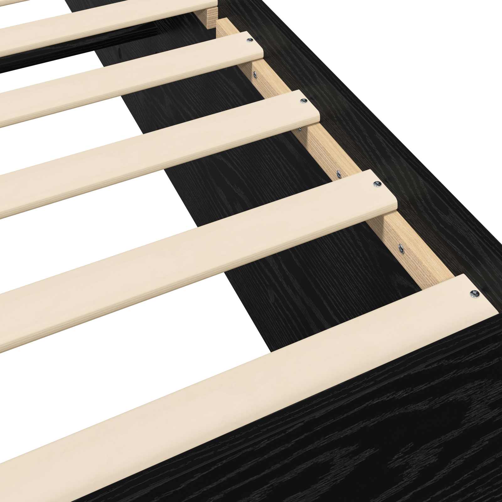 Grindų lovos rėmas Juodojo ąžuolo 80 x 200 cm Apdirbta mediena
