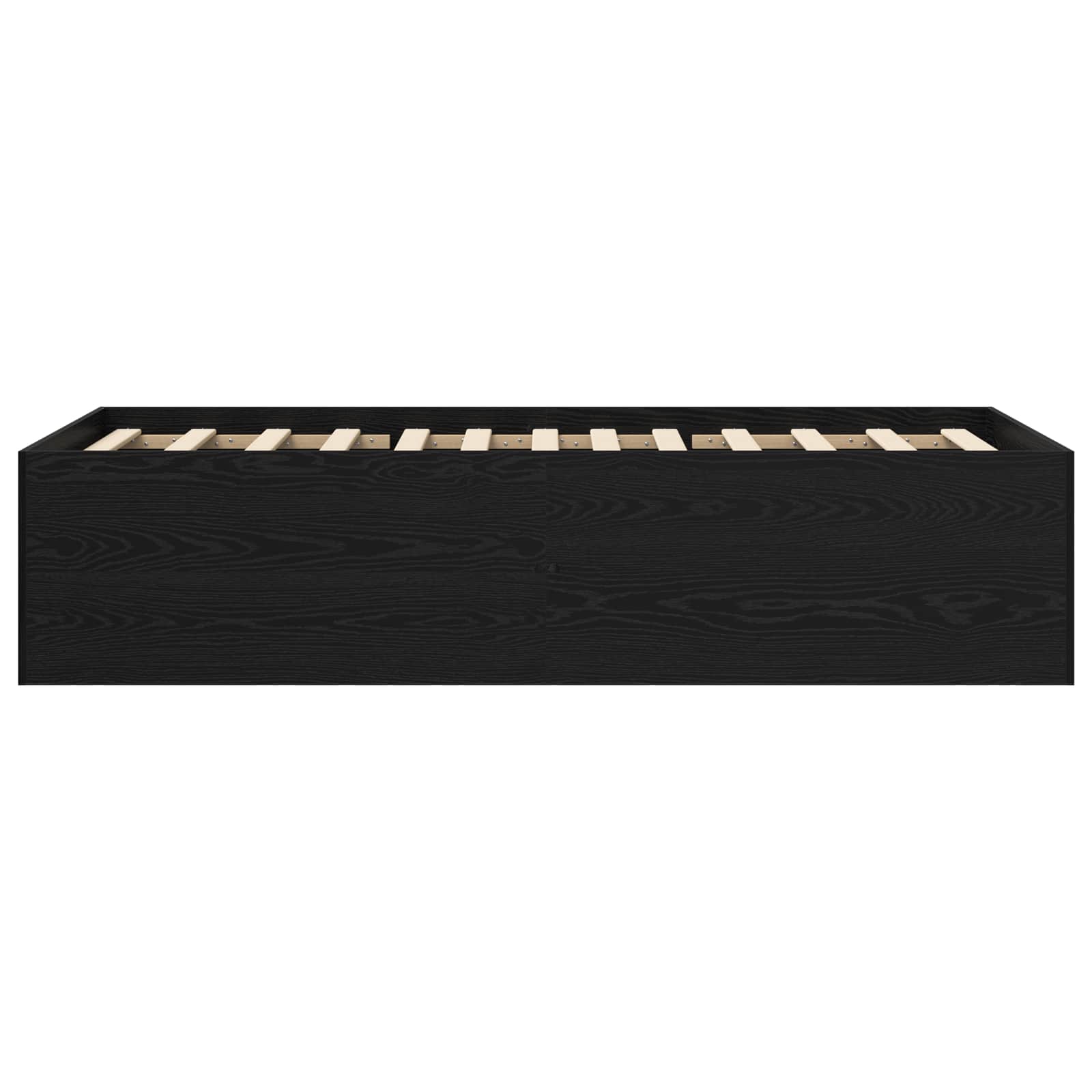 Grindų lovos rėmas Juodojo ąžuolo 80 x 200 cm Apdirbta mediena