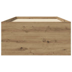 Grindų lovos rėmas Artisano ąžuolo 80 x 200 cm Apdirbta mediena