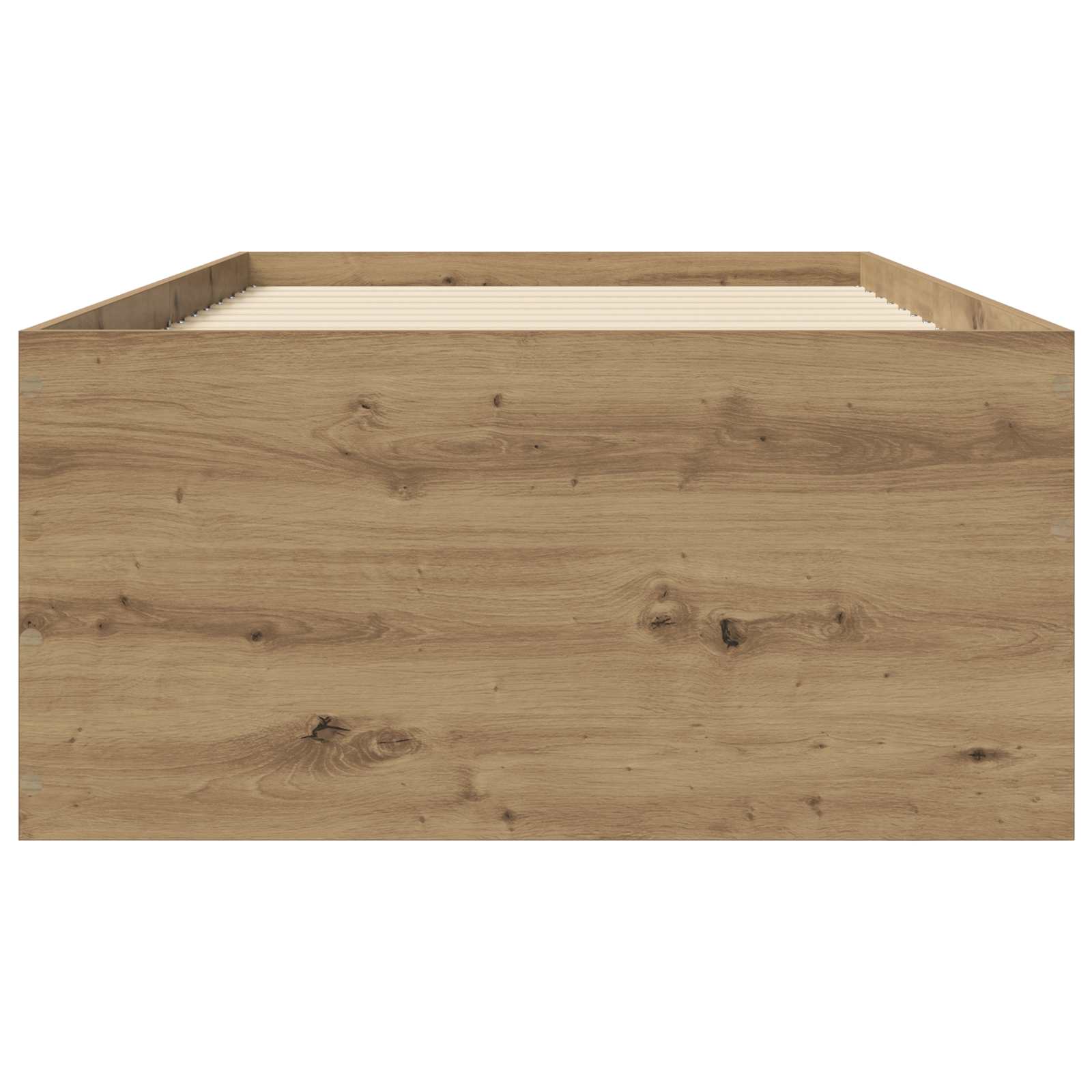 Grindų lovos rėmas Artisano ąžuolo 80 x 200 cm Apdirbta mediena