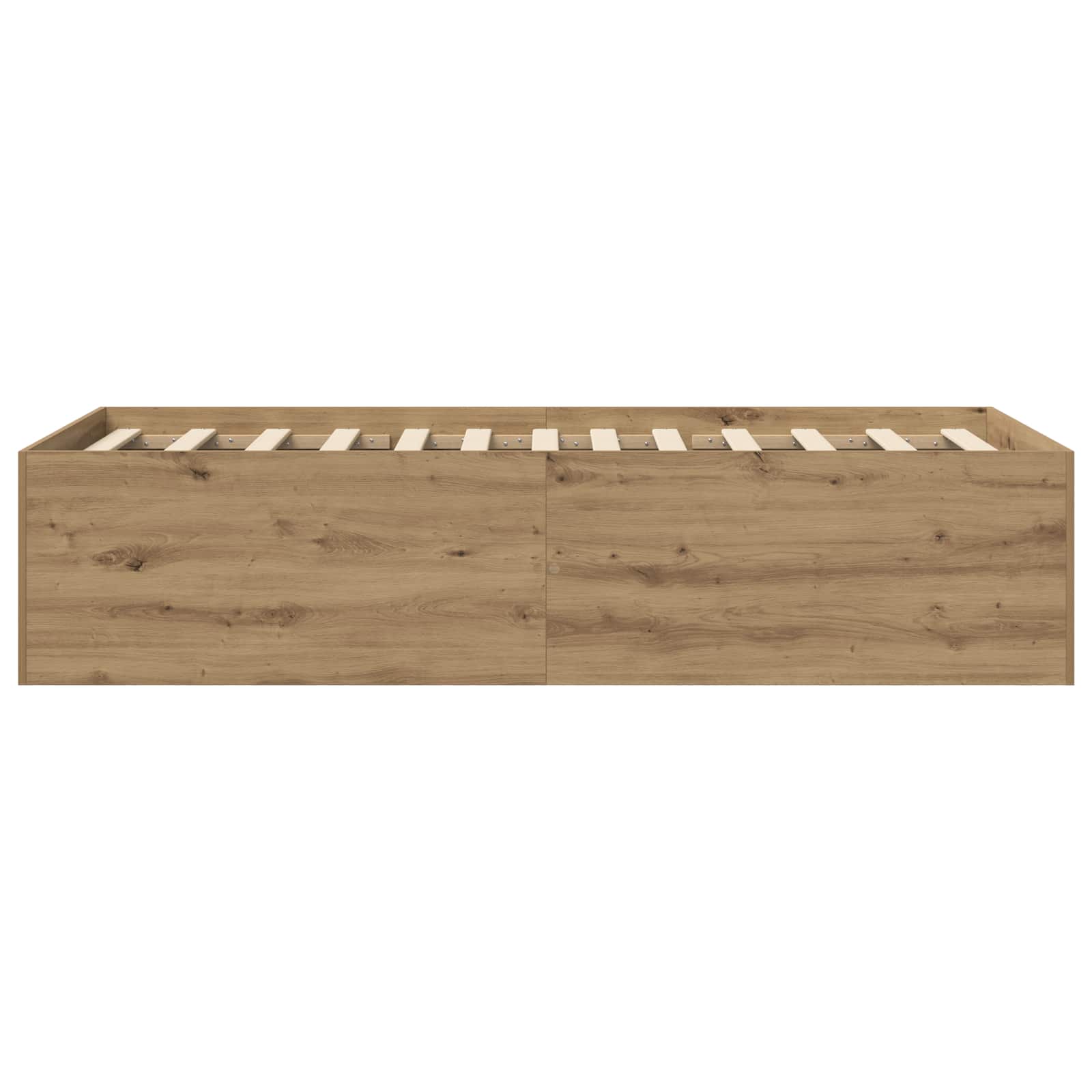 Grindų lovos rėmas Artisano ąžuolo 80 x 200 cm Apdirbta mediena