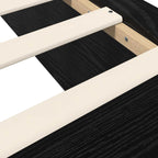 Grindų lovos rėmas Juodojo ąžuolo 80 x 200 cm Apdirbta mediena