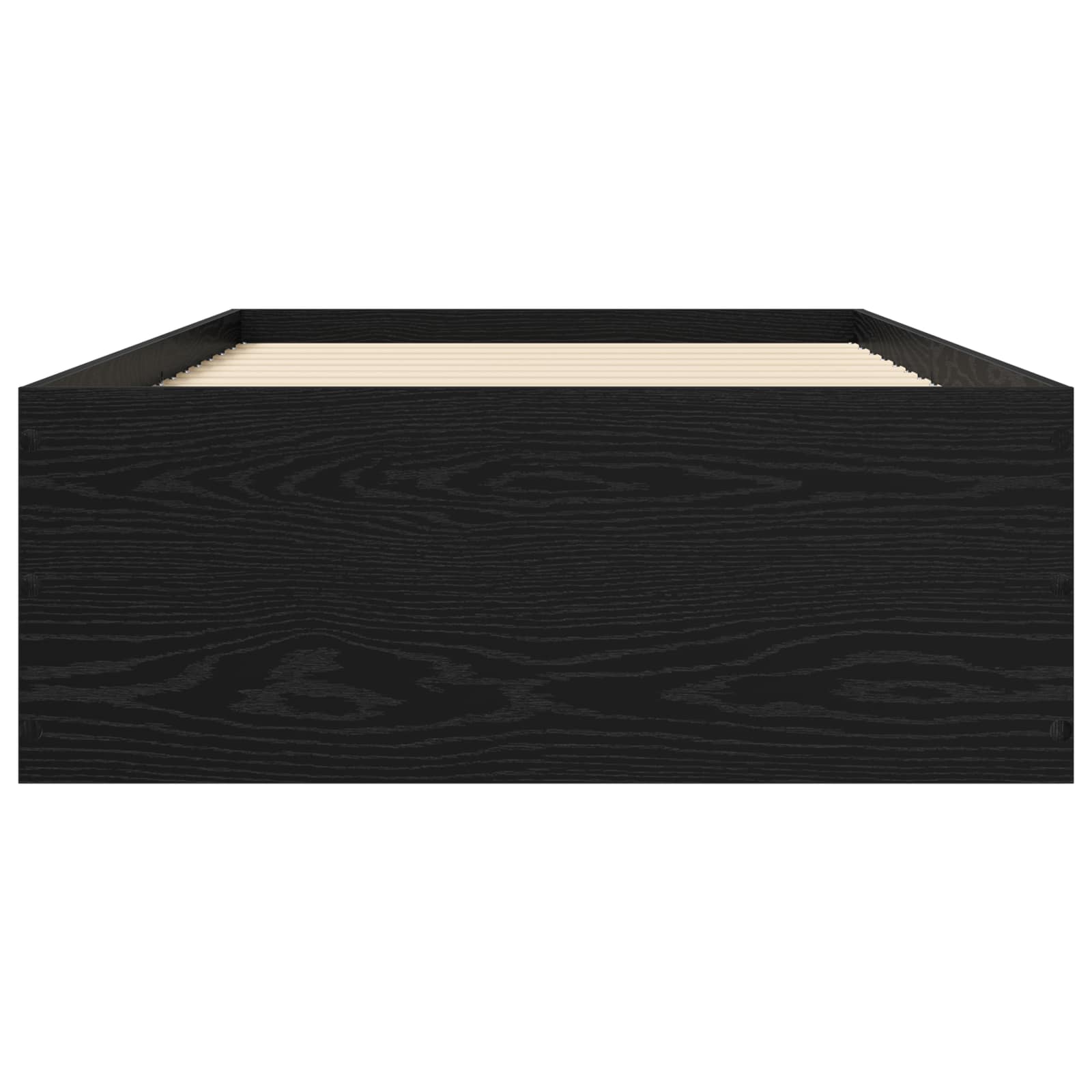 Grindų lovos rėmas Juodojo ąžuolo 80 x 200 cm Apdirbta mediena