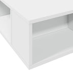 Lovos rėmas su saugojimu Balta 80 x 200 cm Apdirbta mediena