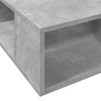 Lovos rėmas su saugojimu su lentyna Betono pilka 80 x 200 cm