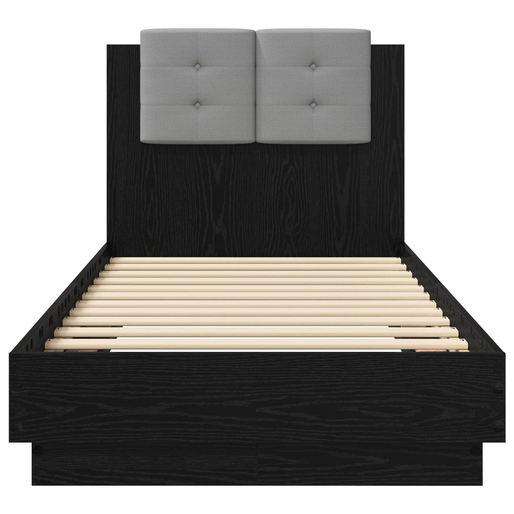 Lovos Rėmas su Galvūgaliu Juodojo ąžuolo 80 x 200 cm
