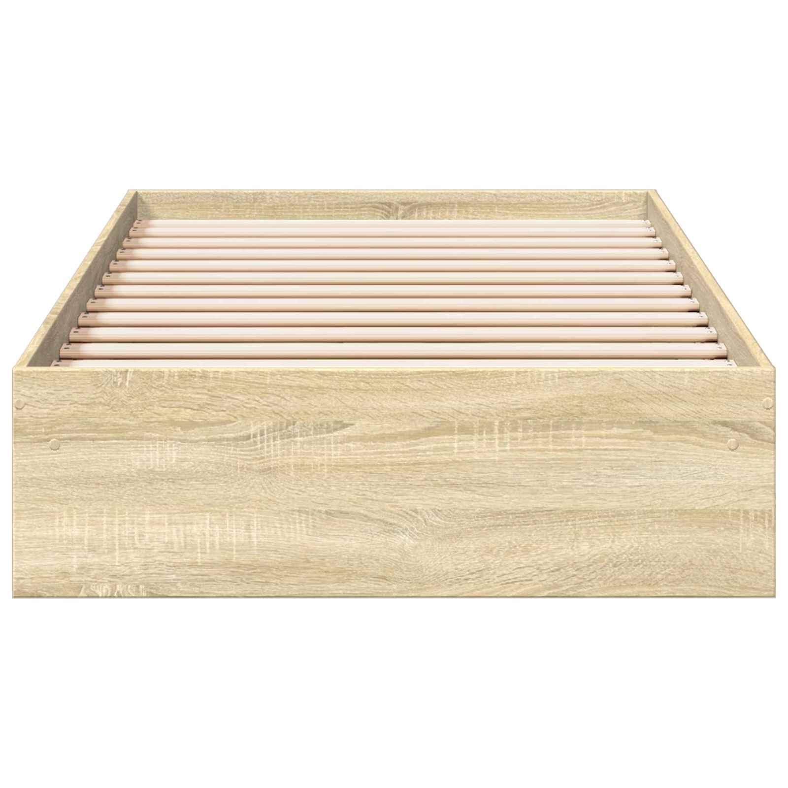 Lovos rėmas su saugojimu su stalčių Sonoma ąžuolas 80 x 200 cm