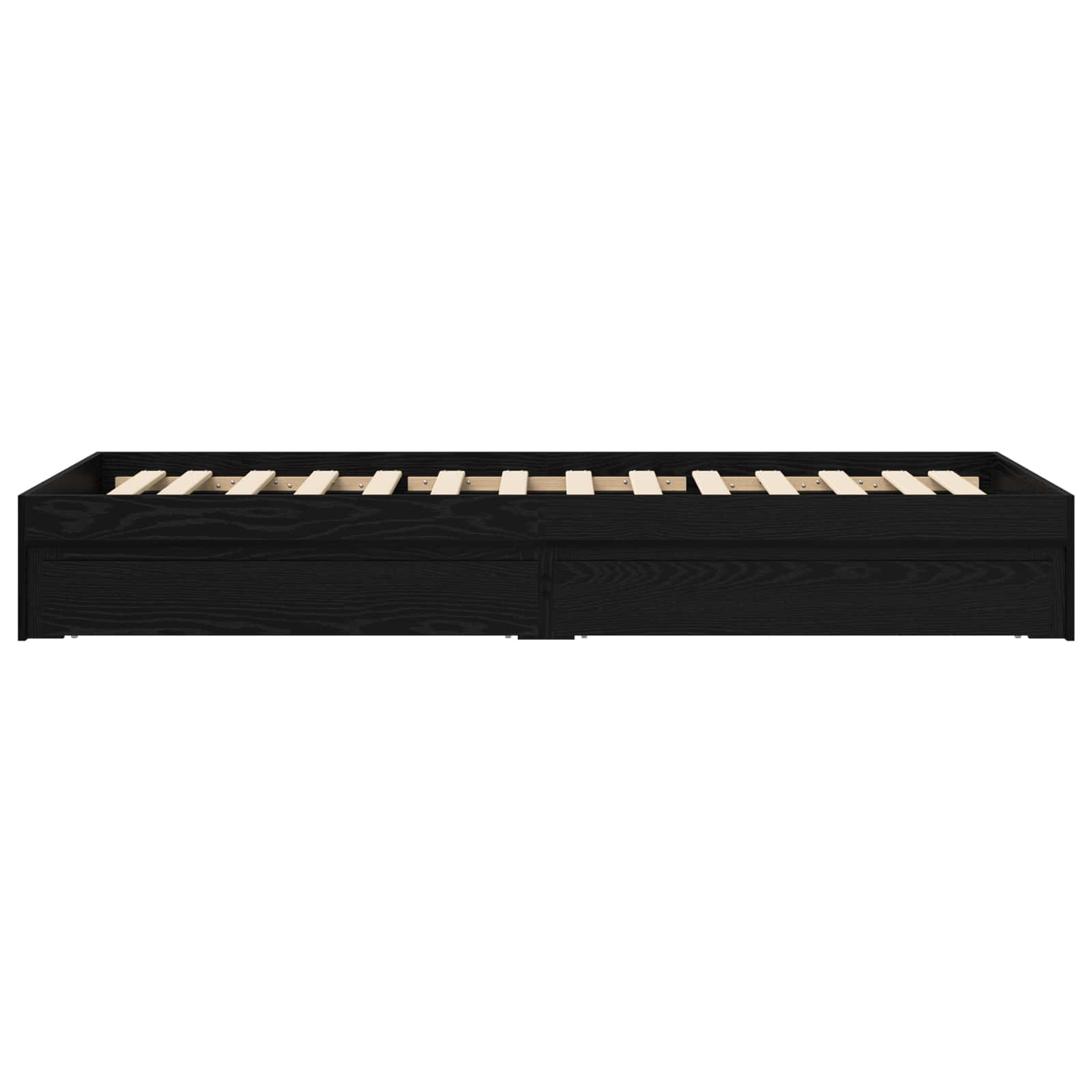 Lovos rėmas su saugojimu su stalčių Juodojo ąžuolo 80 x 200 cm