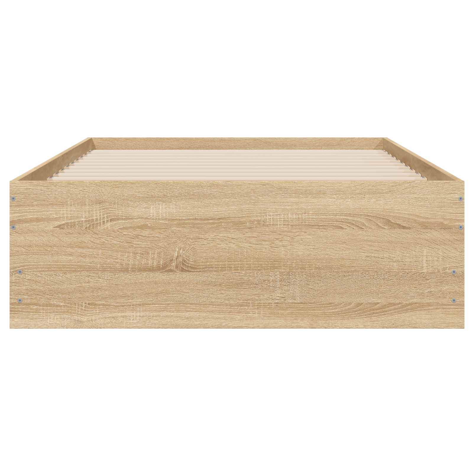 Lovos rėmas su saugojimu su stalčių Sonoma ąžuolas 80 x 200 cm