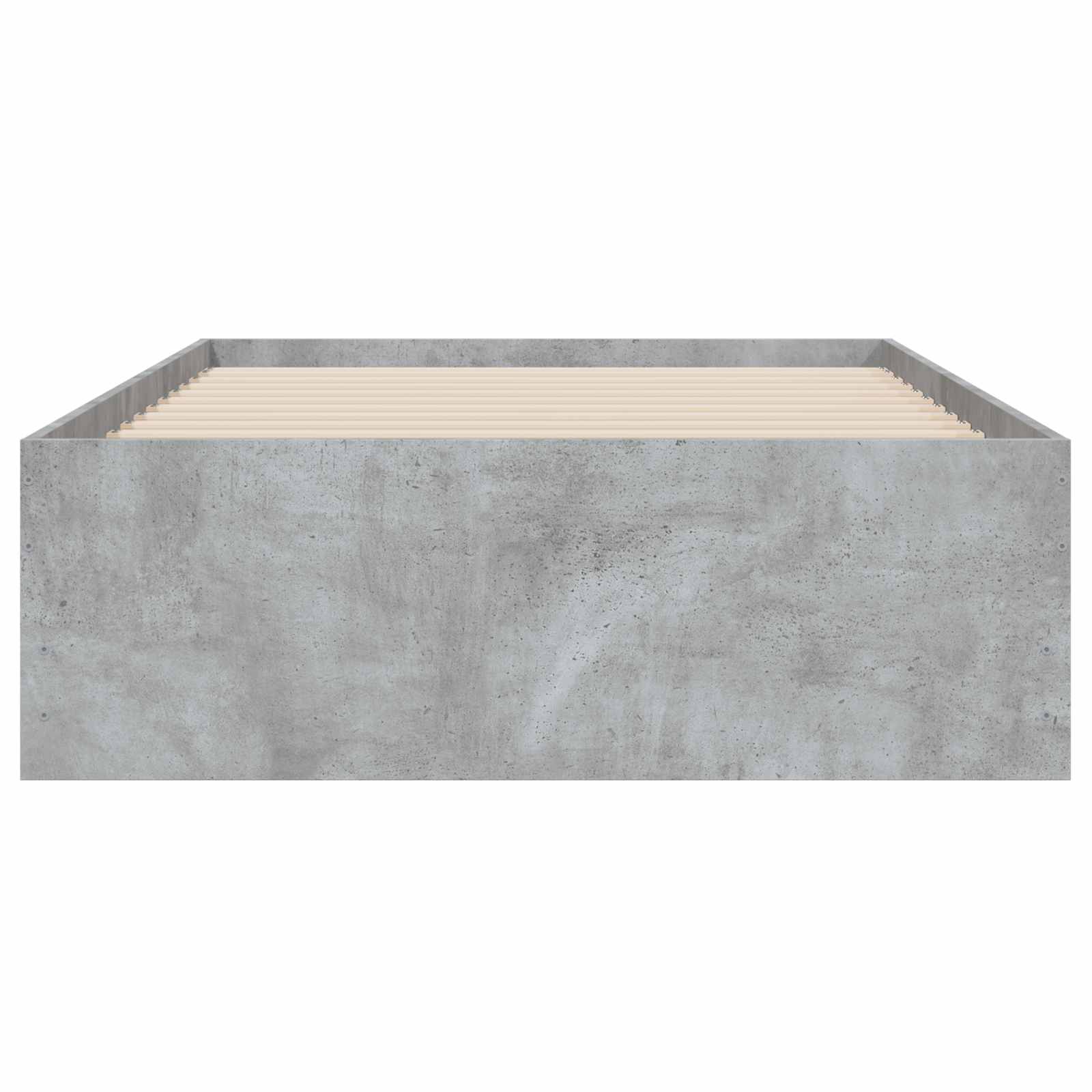 Lovos rėmas su saugojimu su stalčių Pilka Sonoma 80 x 200 cm
