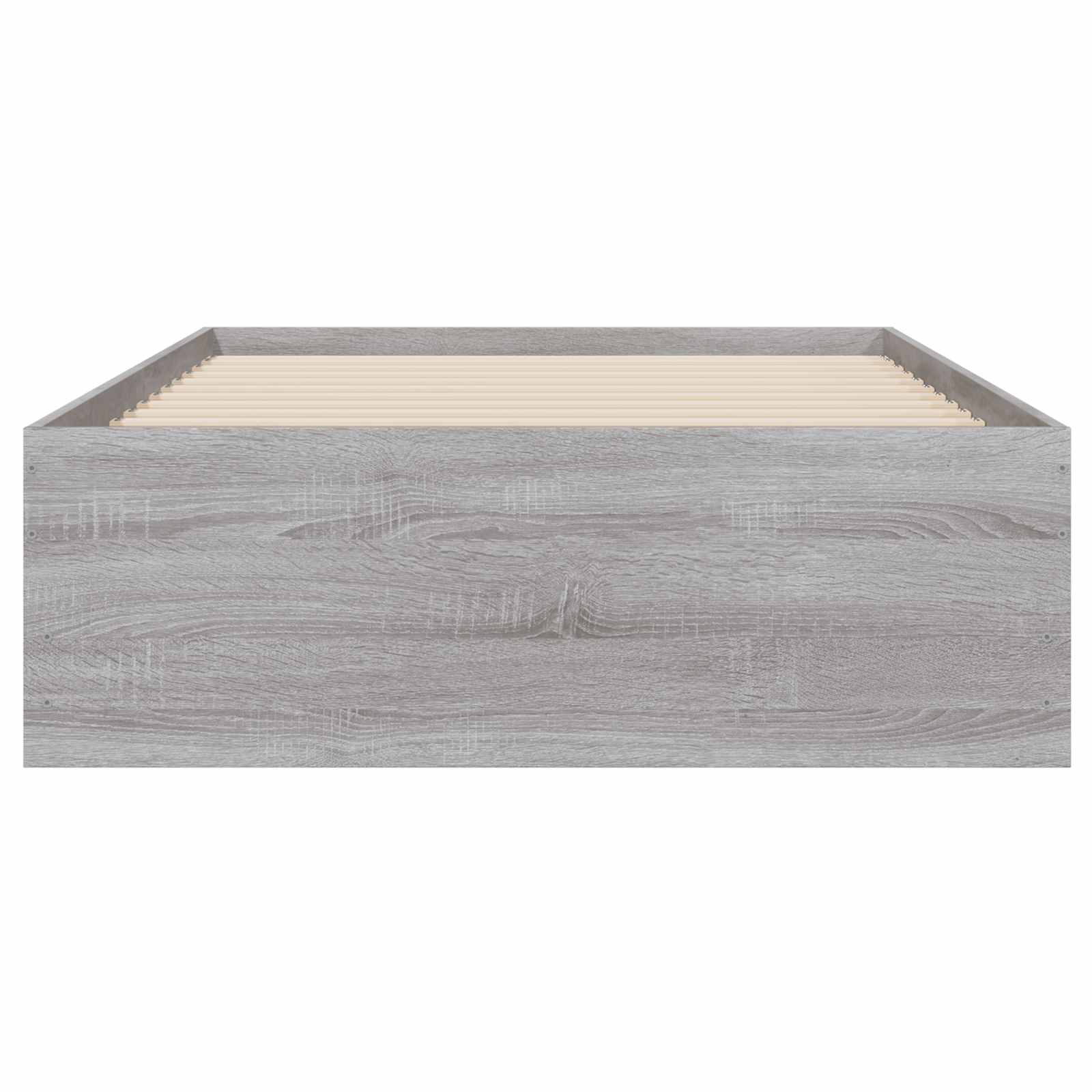 Lovos rėmas su saugojimu su stalčių Betono pilka 80 x 200 cm