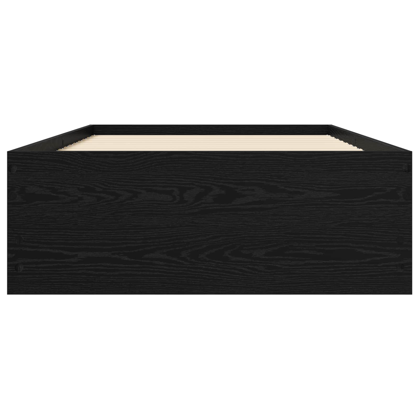 Lovos rėmas su saugojimu su stalčių Juodojo ąžuolo 80 x 200 cm