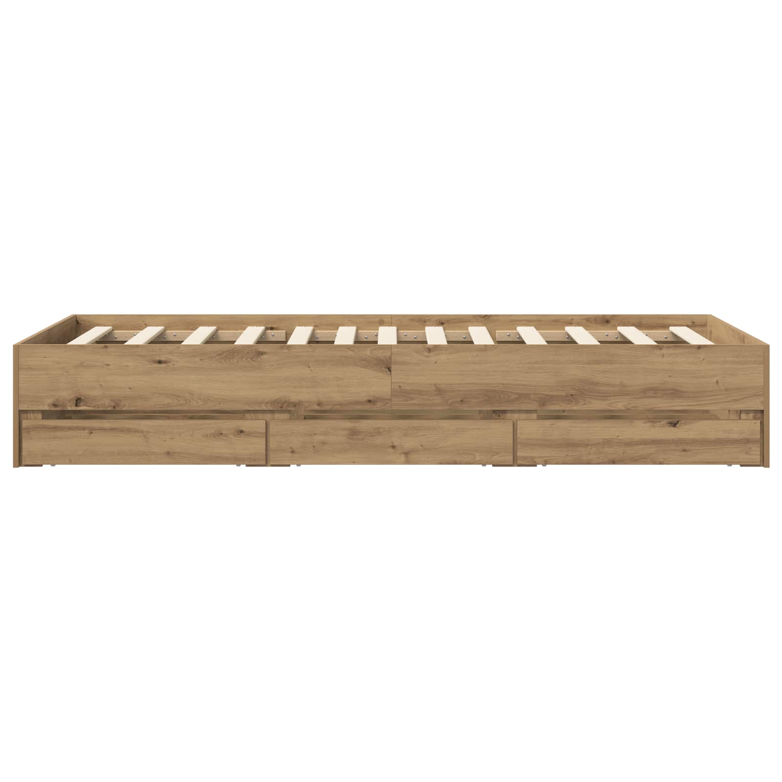 Lovos rėmas su saugojimu su stalčių Artisano ąžuolo 80 x 200 cm