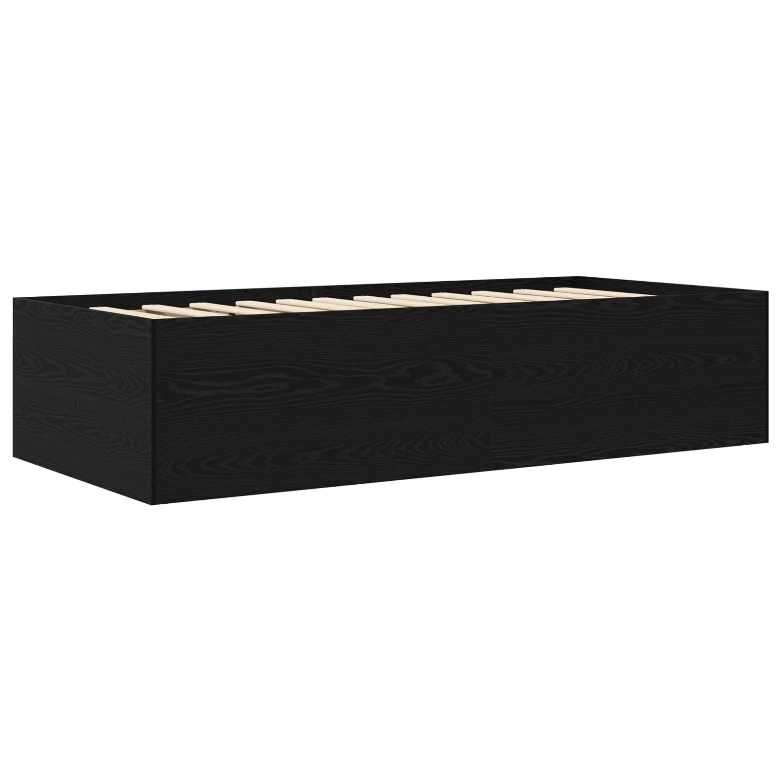 Lovos rėmas su saugojimu su stalčių Juodojo ąžuolo 80 x 200 cm