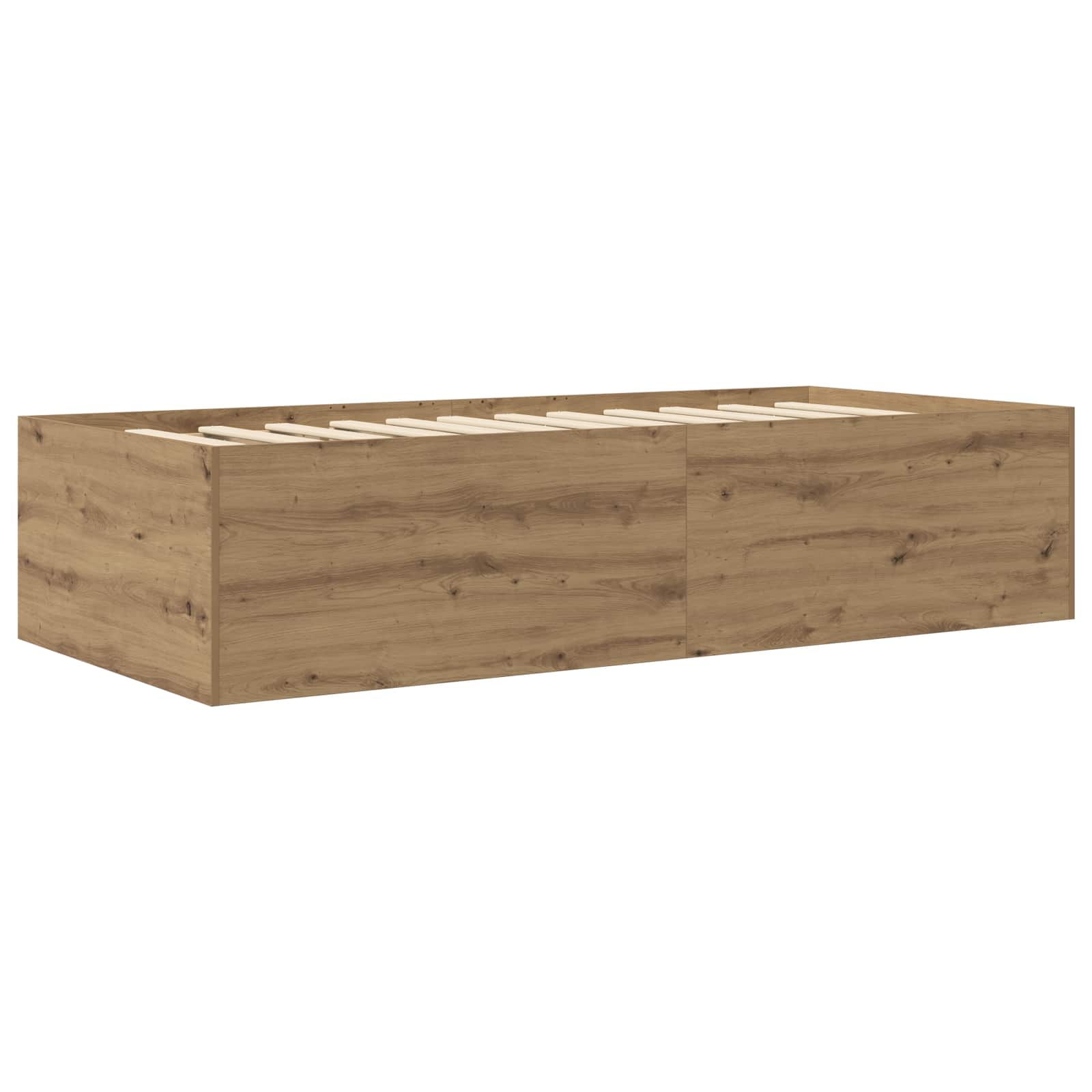 Lovos rėmas su saugojimu su stalčių Artisano ąžuolo 80 x 200 cm
