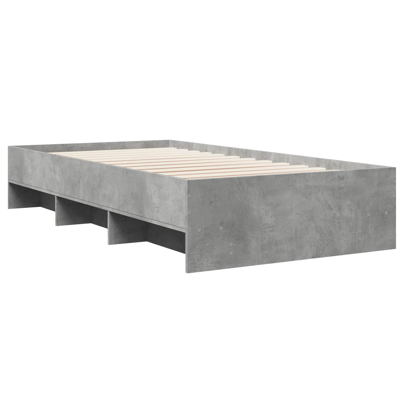 Lovos rėmas Pilka Sonoma 80 x 200 cm Apdirbta mediena