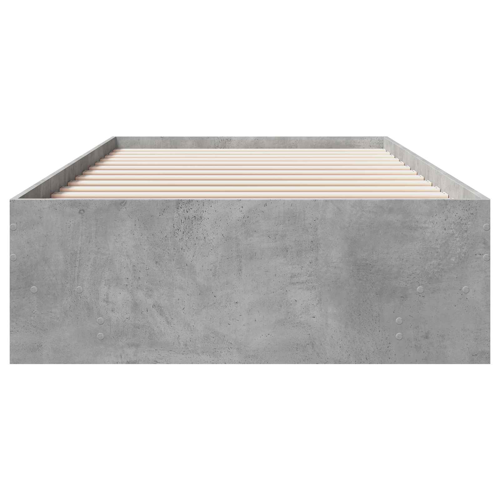 Lovos rėmas Betono pilka 80 x 200 cm Apdirbta mediena