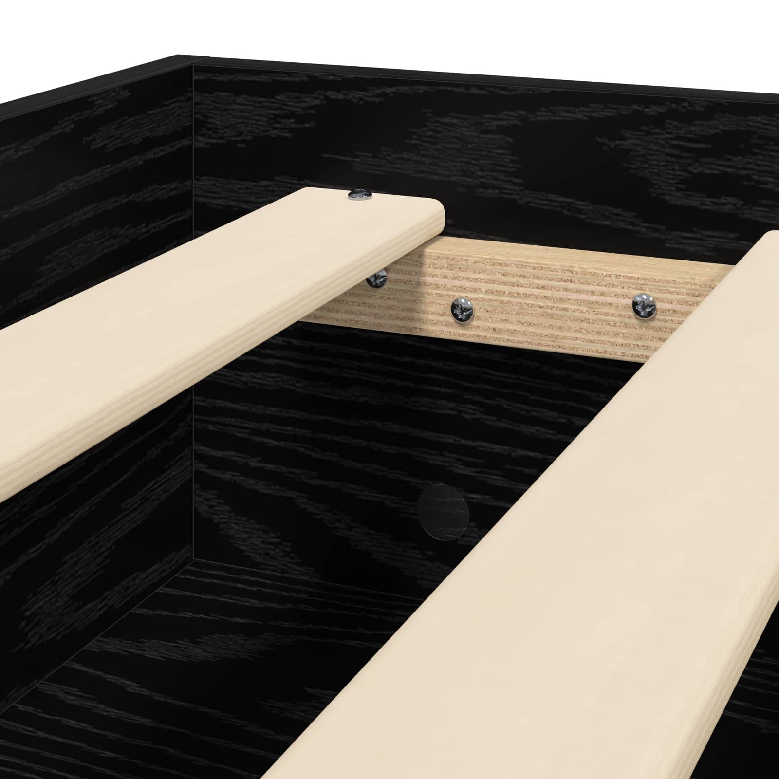 Lovos rėmas Juodojo ąžuolo 80 x 200 cm Apdirbta mediena