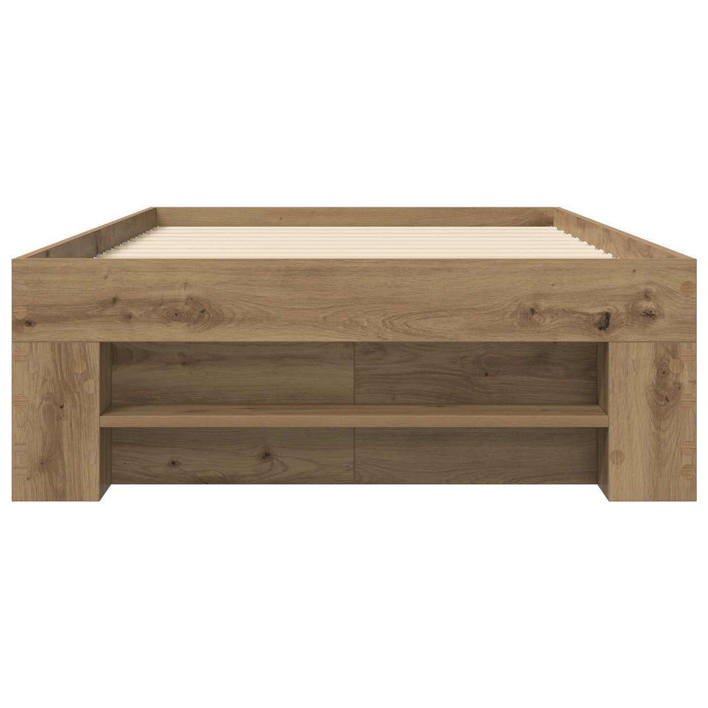 Lovos rėmas su saugojimu su stalčių Artisano ąžuolo 80 x 200 cm