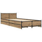 Lovos Rėmas su Galvūgaliu su ratu Artisano ąžuolo 80 x 200 cm